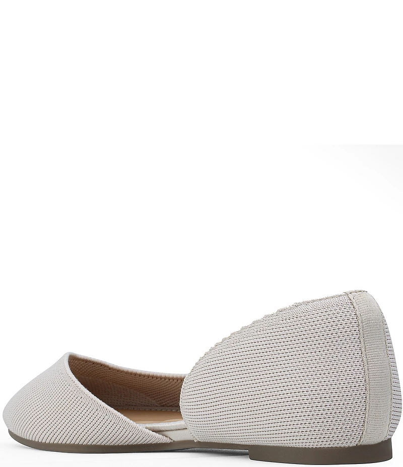 Me Too Arlen Stretch Knit D'Orsay Slip On Flats
