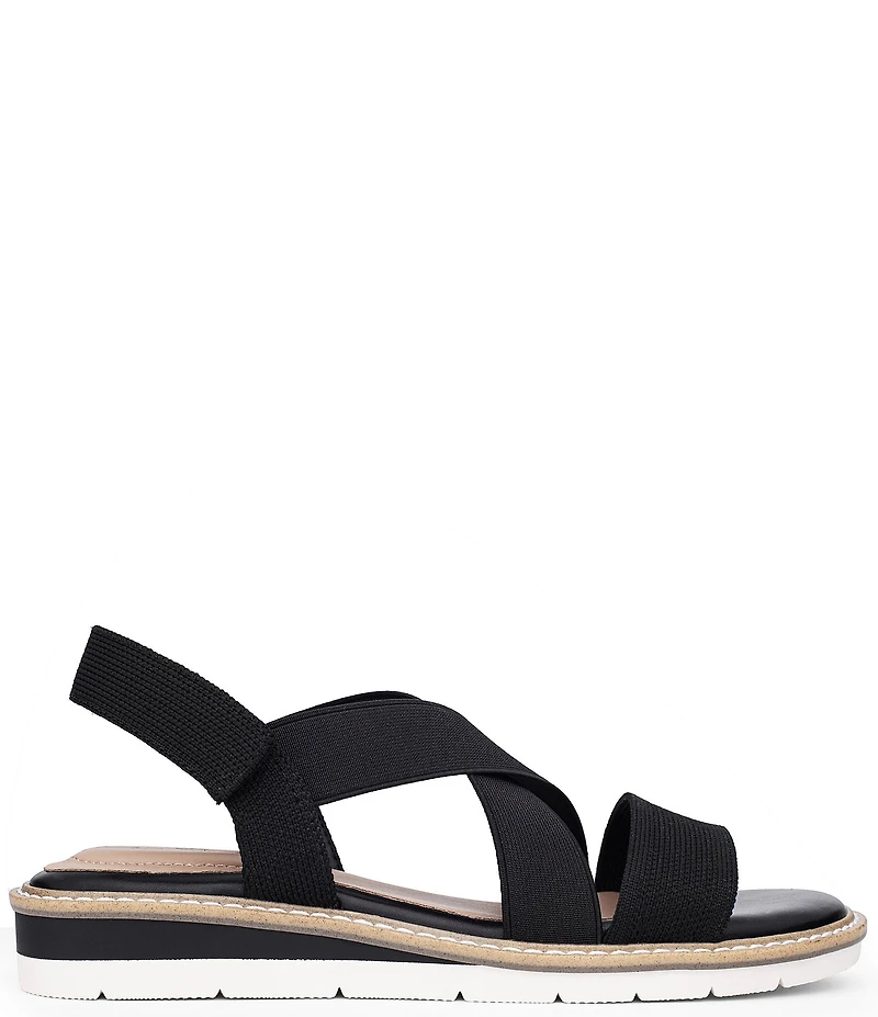 Me Too Atara Stretch Knit Hook-and-Loop Sandals