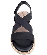 Me Too Atara Stretch Knit Hook-and-Loop Sandals