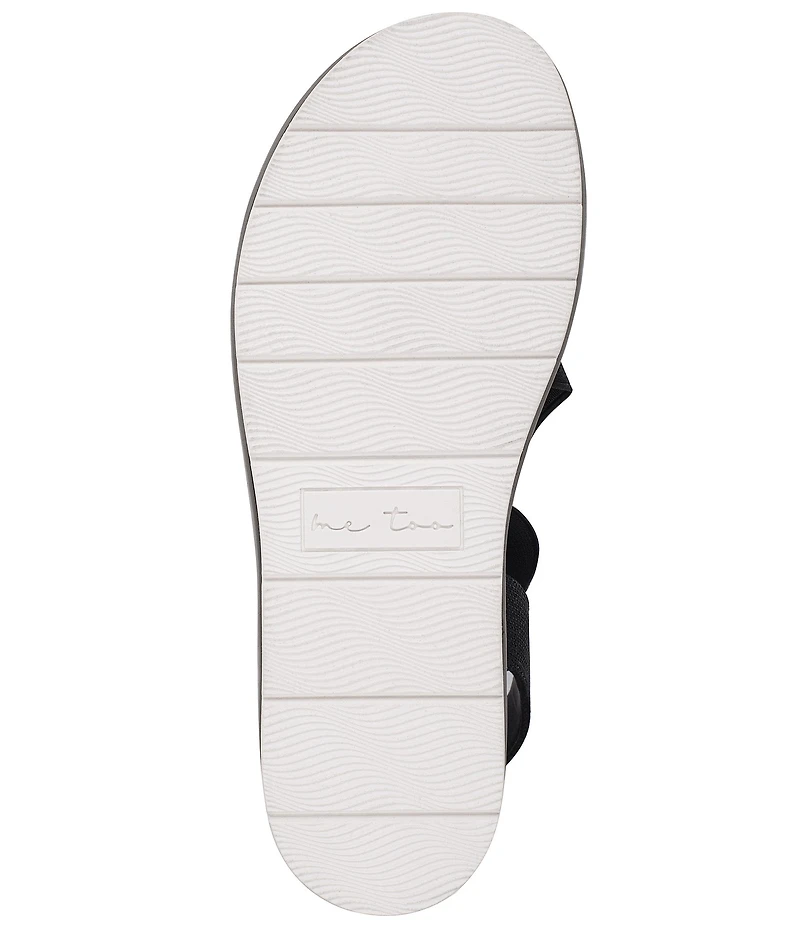 Me Too Atara Stretch Knit Hook-and-Loop Sandals