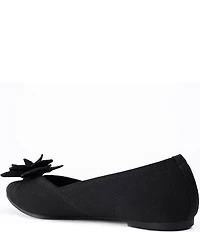Me Too Avani Stretch Knit Floral Detail Ballet Flats