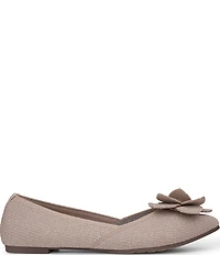 Me Too Avani Stretch Knit Floral Detail Ballet Flats