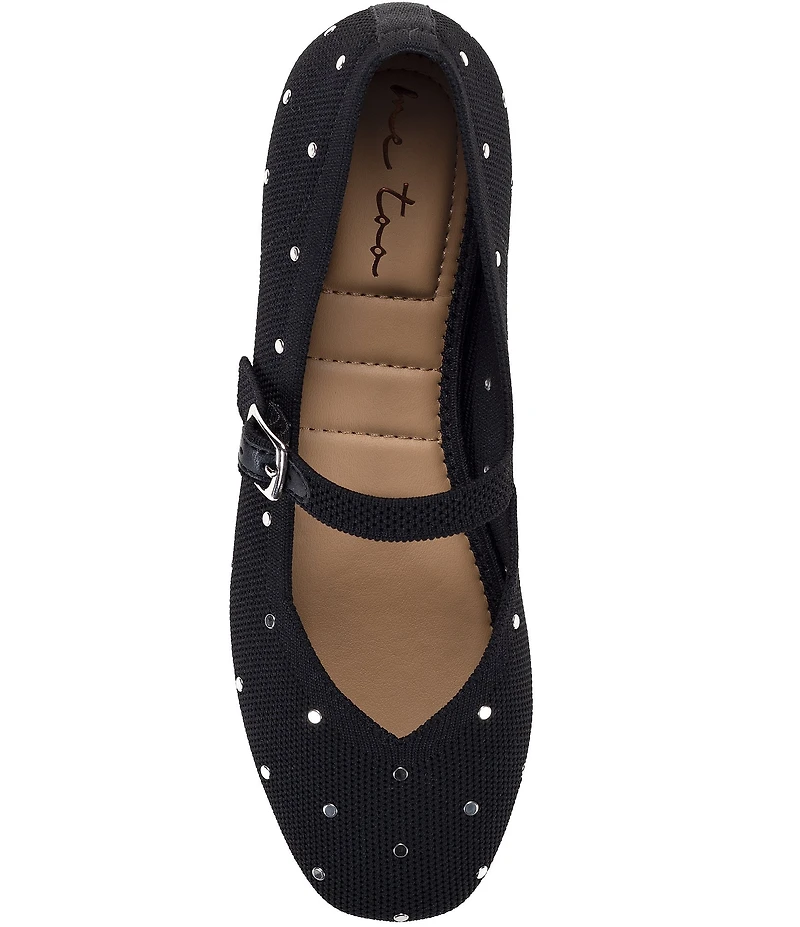 Me Too Serenity Studded Mesh Mary Janes