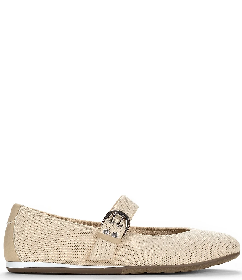 Me Too Vessie Stretch Knit Mary Jane Flats