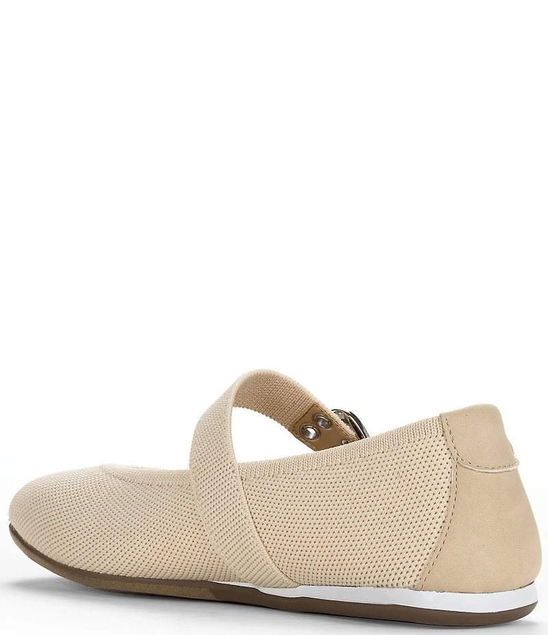 Me Too Vessie Stretch Knit Mary Jane Flats