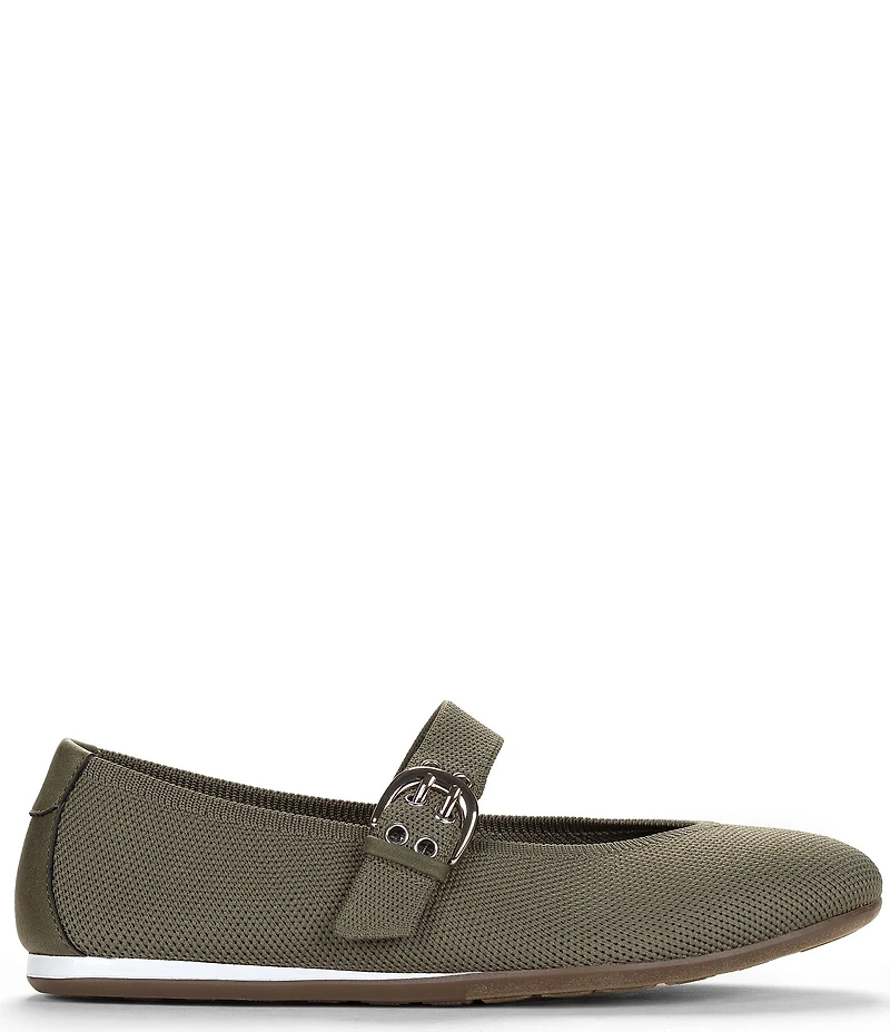 Me Too Vessie Stretch Knit Mary Jane Flats