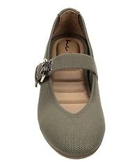 Me Too Vessie Stretch Knit Mary Jane Flats