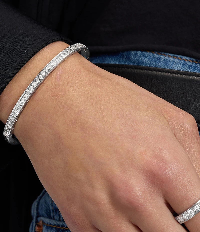 Melinda Maria Ashley Pave Cuff Bracelet