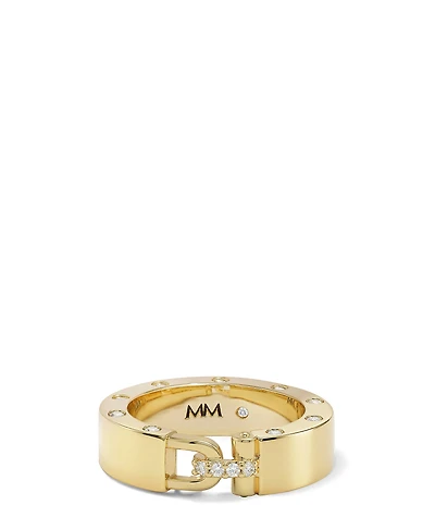 Melinda Maria Ashley Smooth Lock Ring