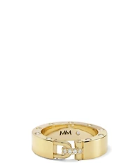 Melinda Maria Ashley Smooth Lock Ring