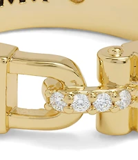 Melinda Maria Ashley Smooth Lock Ring