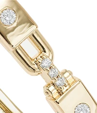 Melinda Maria Ashley Sunset Lock Cuff Bracelet