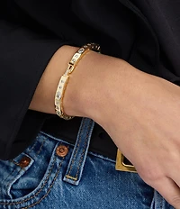 Melinda Maria Ashley Sunset Lock Cuff Bracelet