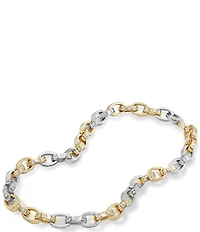 Melinda Maria Ashley Two Tone Chain Link Necklace