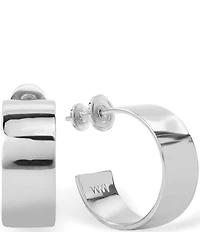 Melinda Maria Atlas 0.75#double; Puffy Hoop Earrings