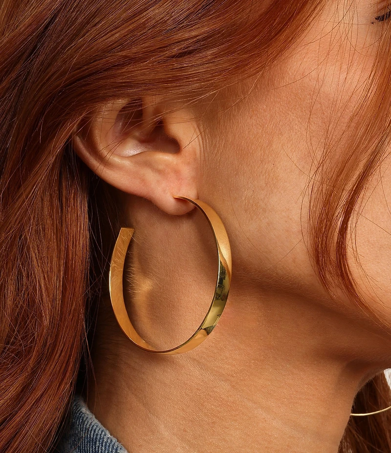 Melinda Maria Atlas Hoop Earrings