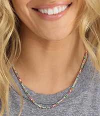 Melinda Maria Baby Not Your Basic Rainbow Tennis Necklace