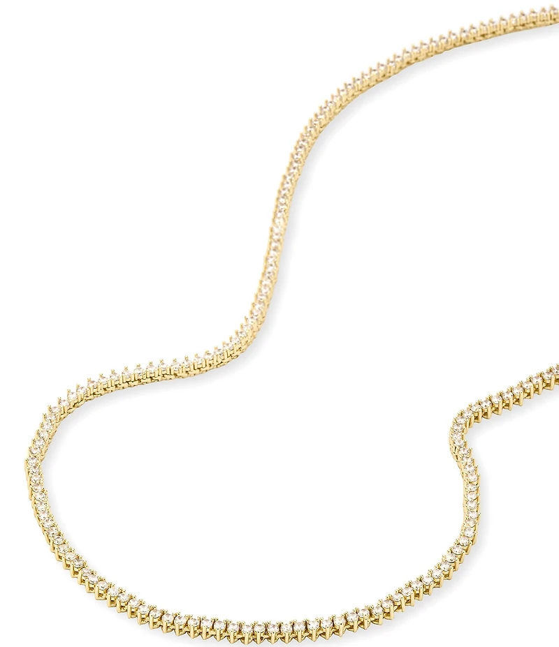Melinda Maria Baby Not Your Basic Tennis Necklace