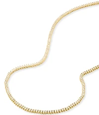 Melinda Maria Baby Not Your Basic Tennis Necklace