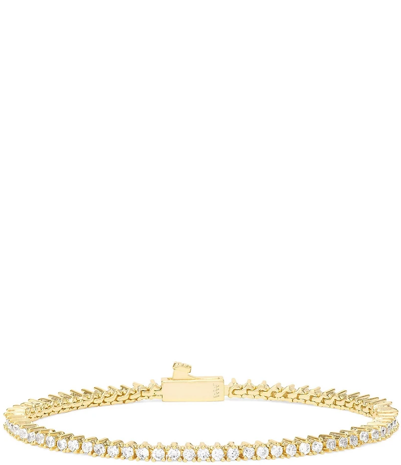 Melinda Maria Baby Not Your Basic Tennis Line Bracelet