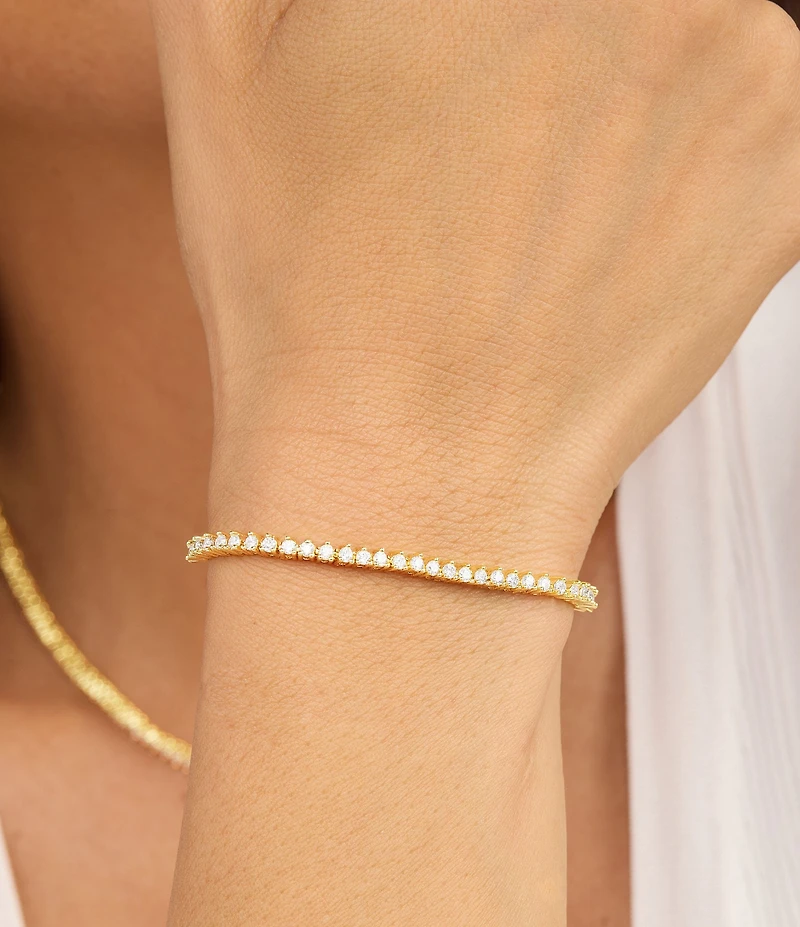 Melinda Maria Baby Not Your Basic Tennis Line Bracelet