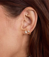 Melinda Maria Baby She So Fine Stud Earrings