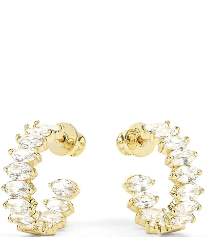 Melinda Maria Baby She's So Fine Hoop Earrings
