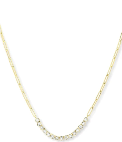 Melinda Maria Baroness Sam Tennis Chain Collar Necklace