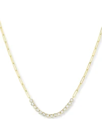 Melinda Maria Baroness Sam Tennis Chain Collar Necklace