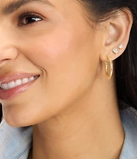 Melinda Maria Beacon Hoop Earrings