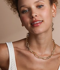Melinda Maria Carrie Chain Necklace