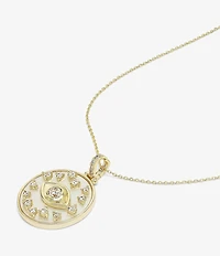 Melinda Maria Evil Eye Pendant Necklace