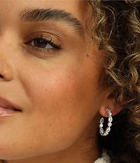 Melinda Maria Isla Hoop Earrings