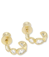 Melinda Maria Isla Huggie Hoop Earrings