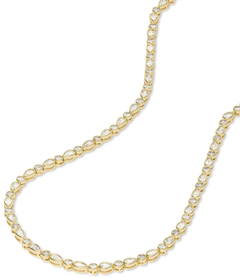 Melinda Maria Isla Tennis Collar Necklace