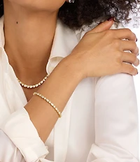 Melinda Maria Isla Tennis Line Bracelet