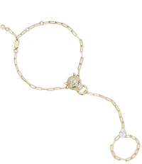 Melinda Maria Jaguar Hand Chain Bracelet