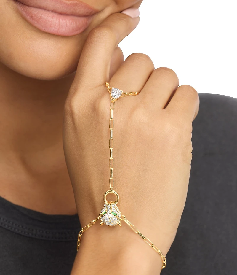 Melinda Maria Jaguar Hand Chain Bracelet