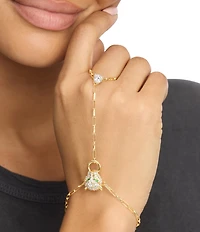 Melinda Maria Jaguar Hand Chain Bracelet