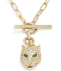 Melinda Maria Jaguar Samantha Chain Necklace