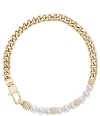 Melinda Maria Julian Loves Pearls Line Bracelet