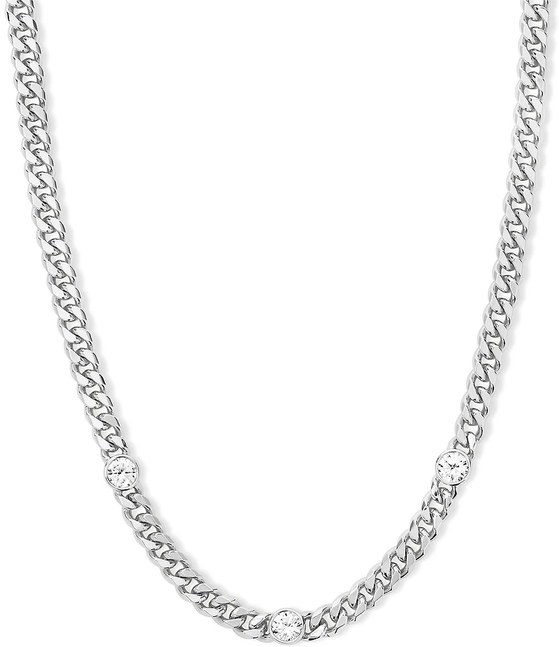 Melinda Maria Julian Triple Diamond Chain Necklace
