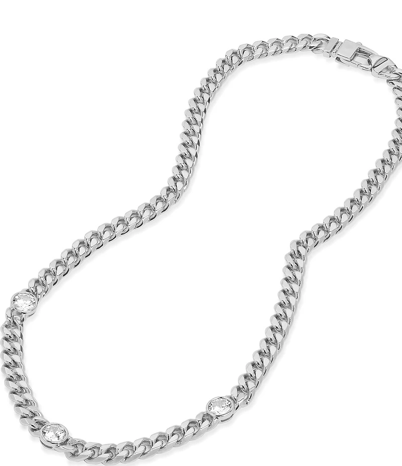 Melinda Maria Julian Triple Diamond Chain Necklace