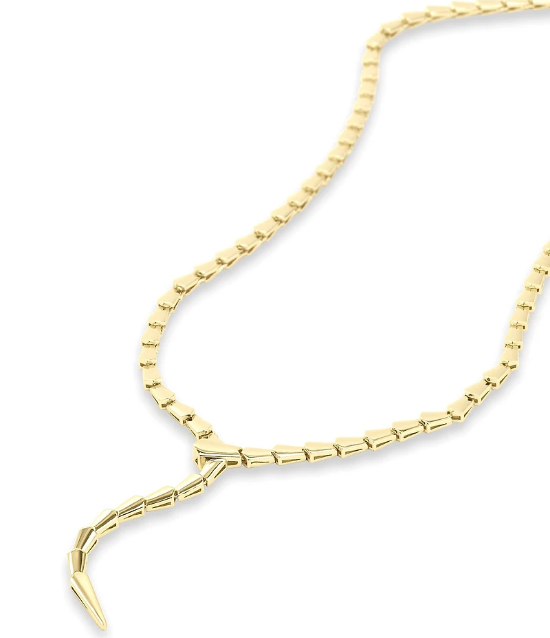 Melinda Maria Mama Serpent Lariat Necklace