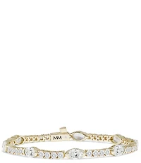 Melinda Maria Maven Rhinestone Tennis Bracelet