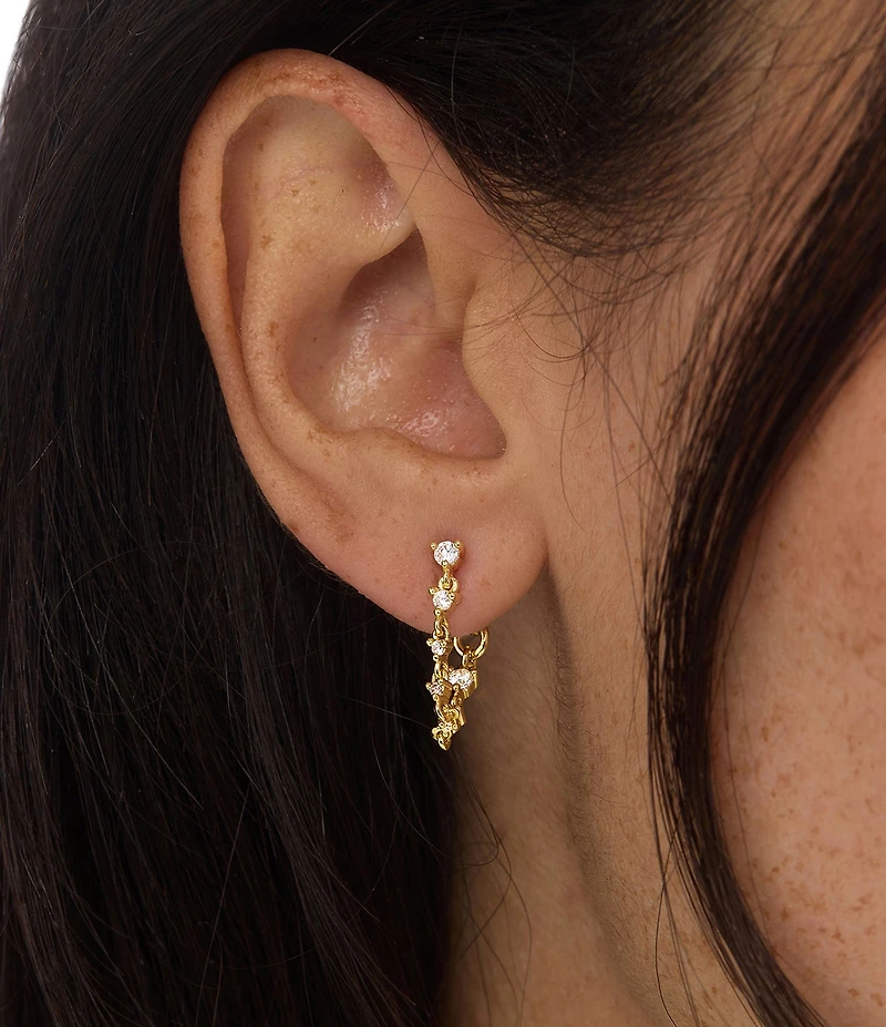 Melinda Maria Not Your Basic Soft Hoop Earrings