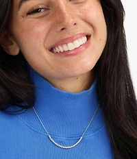 Melinda Maria Not Your Basic Tennis Necklace