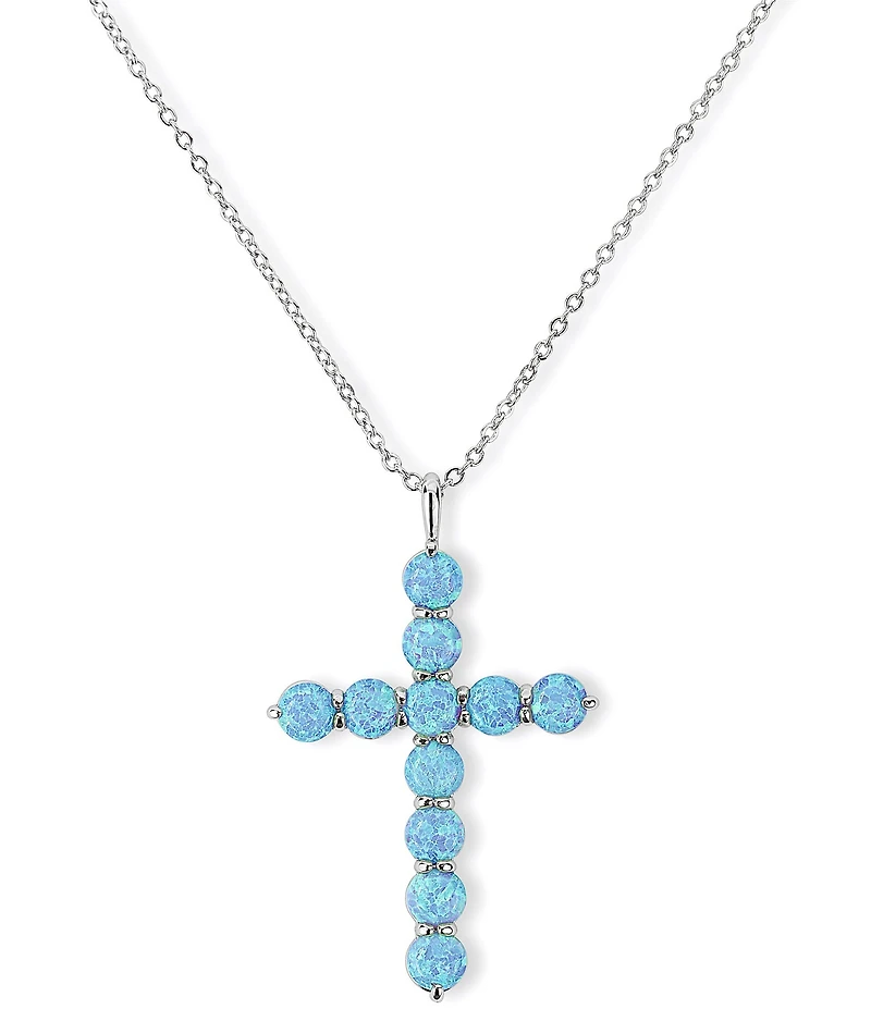 Melinda Maria Oh She Fancy Cross Short Pendant Necklace