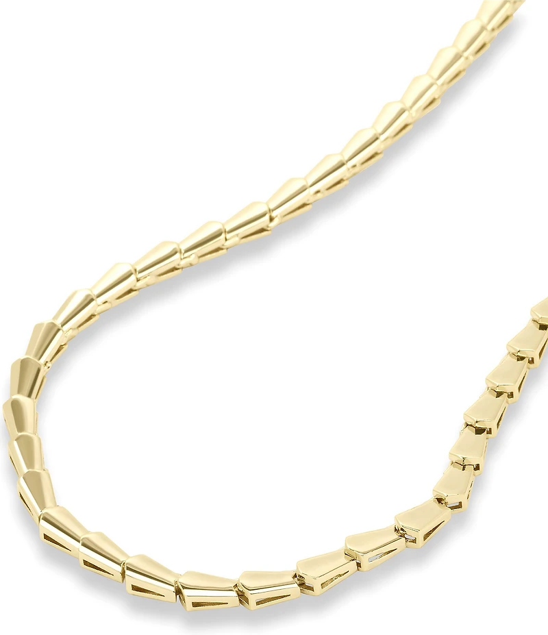 Melinda Maria Serpent Collar Necklace