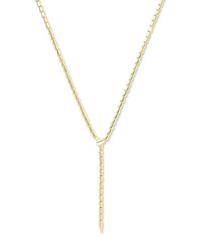 Melinda Maria Serpent Lariat Necklace
